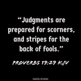 Proverbs 19 29