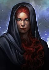 Lilith - Red hair - Blue eyes