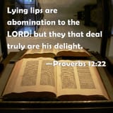 Proverbs 12 22