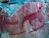 Agawa_Rock,_panel_VIII (2)