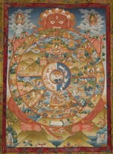 schumacher-mark-collection-yama-lord-of-death-holding-wheel-of-life-Tibet-Artist