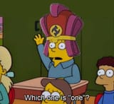 one