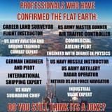 flat earth whistle blowers