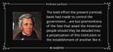 andrew jackson 7th president on the 2nd bank of the us