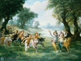 Krishna cowherd boys
