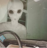 x alien photo