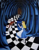 chasing-rabbit-alice-wonderland-debbie-criswell