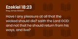 ezekiel 18 23