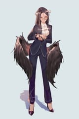 HD-wallpaper-overlord-anime-anime-girls-office-uniform-demon-girls-succubus-long-hair-yellow-eyes-2d-blushing-smiling-office-girl-alternate-outfit-women-with-glasses-thighs-big-boobs-black-heels
