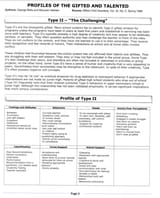 gate type 2 profile
