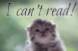 Can&#039;t Read