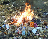burning-trash