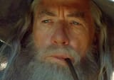 gandalf smoking