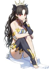 yande.re 576999 sample bikini_armor cleavage fate_grand_order feet hakisou ishtar_(fate_grand_order) thighhighs
