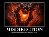 misdirection