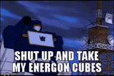 Energon Cube Breast Milk