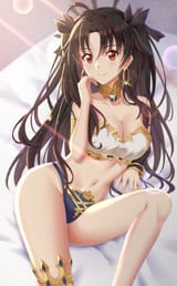 yande.re 588571 sample bikini_armor cleavage fate_grand_order ishtar_(fate_grand_order) thighhighs yohane_yoshiko