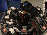 Lego Cell Phone Rubix Solve Bot