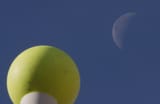 moon and ball shadow