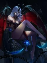 illustration-anime-legs-wings-horns-demon-girls-327059-wallhere.com