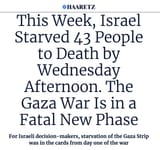 Deliberate Genocide