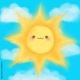 cute sun