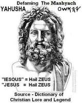 Jesus=Hail Zeus