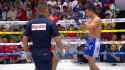 Songpayak hand traps Seeoui into an elbow Muay Thai heem ko_thumb.jpg