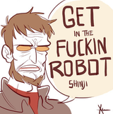 get in the robot