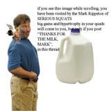 THANKS FOR THE MILK, MARK