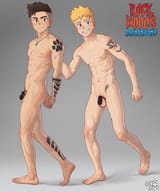 no harness, no socks, no mask-min