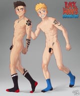 no harness, socks, no mask-min