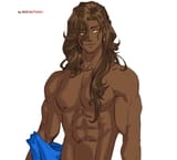 Sevaztian - LONG CHOCLATE HAIR - CHOCOLATE SKIN