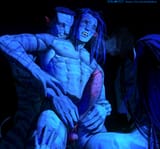 6684005 - Avatar__The_Way_of_Water Colonel_Miles_Quaritch comic HiKu Jake_Sully James_Cameron&#039;s_Avatar Na&#039;vi Neytiri