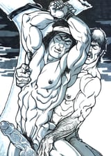 Cowboy Night, Indian Summer 3 - artwork by Matt (AKA Charles Krebs) (AKA Chuck and AKA Leo)