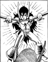 Elflord issue # 1e Hawks nunchucks
